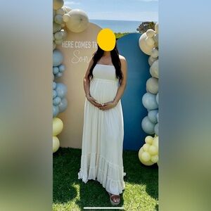 Pink Blush Maternity Dress Size M